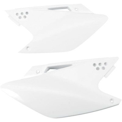 Panouri laterale KAWASAKI KXF250 albe UFO PLAST KA03768#047