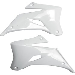 Capace radiator YAMAHA YZ250/450F albe UFO PLAST YA03882#046 Capace radiator YAMAHA YZ250/450F albe UFO PLAST YA03882#046