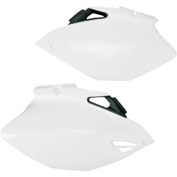 Panouri laterale YAMAHA YZ250/450F albe UFO PLAST YA03883#046