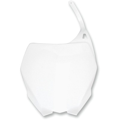 Placă frontală pentru număr YZ/YZF albă UFO PLAST YA03880#046 Placă frontală pentru număr YZ/YZF albă UFO PLAST YA03880#046