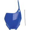 Placă frontală cu număr YZ/YZF REFLEX-BLUE UFO PLAST YA03880#089