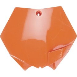 Plăcuță frontală cu număr KTM SX/SX-F portocalie UFO PLAST KT03093#127 Plăcuță frontală cu număr KTM SX/SX-F portocalie UFO PLAST KT03093#127