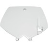 Placă frontală cu număr KTM 65SX albă UFO PLAST KT03071#047