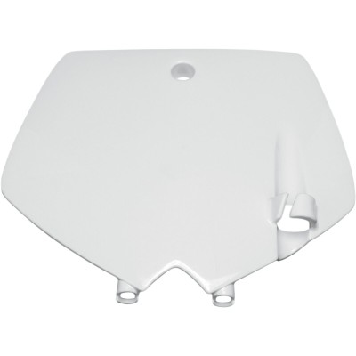 Placă frontală cu număr KTM 65SX albă UFO PLAST KT03071#047