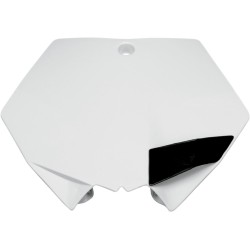 Placă frontală cu număr KTM SX/SX-F albă UFO PLAST KT03093#047 Placă frontală cu număr KTM SX/SX-F albă UFO PLAST KT03093#047