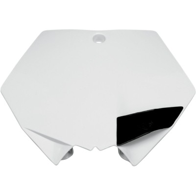 Placă frontală cu număr KTM SX/SX-F albă UFO PLAST KT03093#047