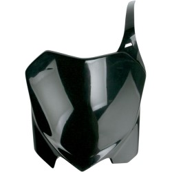 Placă frontală cu număr HONDA CRF250/450R neagră UFO PLAST HO04639#001 Placă frontală cu număr HONDA CRF250/450R neagră UFO PLAST HO04639#001
