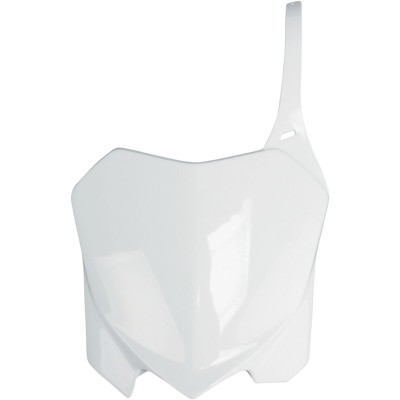 Placă frontală pentru număr HONDA CRF250/450R albă UFO PLAST HO04639#041 Placă frontală pentru număr HONDA CRF250/450R albă UFO PLAST HO04639#041