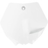Placă frontală cu număr KTM 65SX albă UFO PLAST KT04008#047