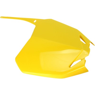 Placă frontală pentru număr SUZUKI RMZ250/450 RM-YELLOW UFO PLAST SU04919#102 Placă frontală pentru număr SUZUKI RMZ250/450 RM-YELLOW UFO PLAST SU04919#102