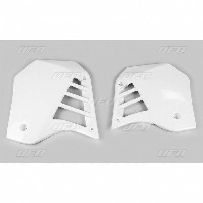 Capace radiator YAMAHA YZ125 albe UFO PLAST YA02803#046 Capace radiator YAMAHA YZ125 albe UFO PLAST YA02803#046