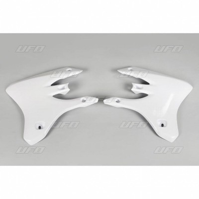 Capace radiator YAMAHA WR250/450F albe UFO PLAST YA03867#046 Capace radiator YAMAHA WR250/450F albe UFO PLAST YA03867#046