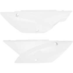 Panouri laterale KAWASAKI KLX110 albe UFO PLAST KA04717#047 Panouri laterale KAWASAKI KLX110 albe UFO PLAST KA04717#047