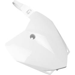 Placă de număr față KAWASAKI KLX110 albă UFO PLAST KA04718#047 Placă de număr față KAWASAKI KLX110 albă UFO PLAST KA04718#047