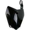 Placă frontală pentru număr KAWASAKI KLX110 neagră UFO PLAST KA04718#001