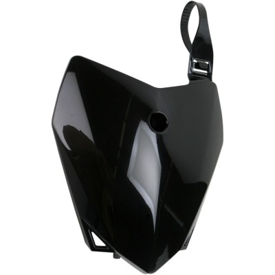 Placă frontală pentru număr KAWASAKI KLX110 neagră UFO PLAST KA04718#001 Placă frontală pentru număr KAWASAKI KLX110 neagră UFO PLAST KA04718#001