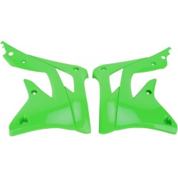 Capace radiator KAWASAKI KXF450 KX-GREEN UFO PLAST KA04719#026 Capace radiator KAWASAKI KXF450 KX-GREEN UFO PLAST KA04719#026