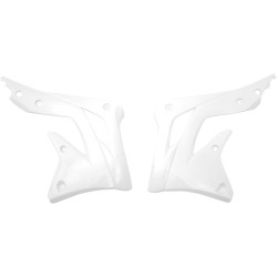 Capace radiator KAWASAKI KXF450 albe UFO PLAST KA04719#047 Capace radiator KAWASAKI KXF450 albe UFO PLAST KA04719#047
