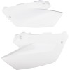 Panouri laterale restyle YAMAHA YZ125/250 albe UFO PLAST YA04835#046