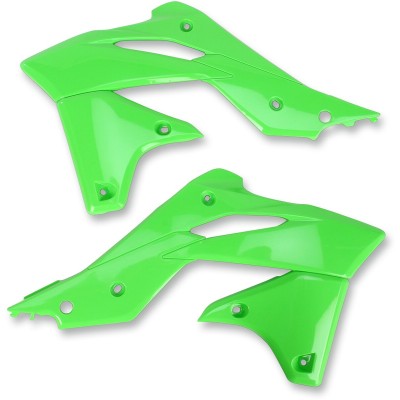 Capace radiator KAWASAKI KXF250 KX-GREEN UFO PLAST KA04725#026 Capace radiator KAWASAKI KXF250 KX-GREEN UFO PLAST KA04725#026