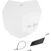 Placă frontală cu număr KTM SX/SX-F albă UFO PLAST KT04051@047