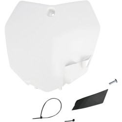 Placă frontală cu număr KTM SX/SX-F albă UFO PLAST KT04051@047 Placă frontală cu număr KTM SX/SX-F albă UFO PLAST KT04051@047