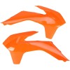 Apărători radiator KTM SX/SX-F/EXC portocalii UFO PLAST KT04052#127