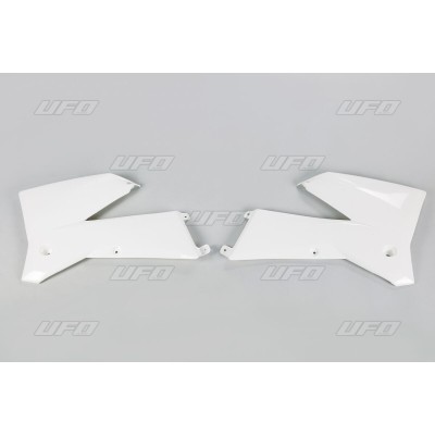 Apărători radiator KTM SX/SX-F/EXC albe UFO PLAST KT03084#047 Apărători radiator KTM SX/SX-F/EXC albe UFO PLAST KT03084#047