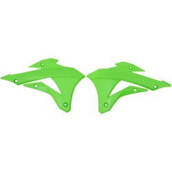 Capace radiator KAWASAKI KX85 KX-GREEN UFO PLAST KA04728#026 Capace radiator KAWASAKI KX85 KX-GREEN UFO PLAST KA04728#026