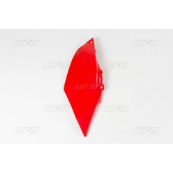 Panou lateral stânga (pentru țeavă simplă) HONDA CRF250/450R CRF-RED UFO PLAST HO04670#070 Panou lateral stânga (pentru țeavă simplă) HONDA CRF250/450R CRF-RED UFO PLAST HO04670#070