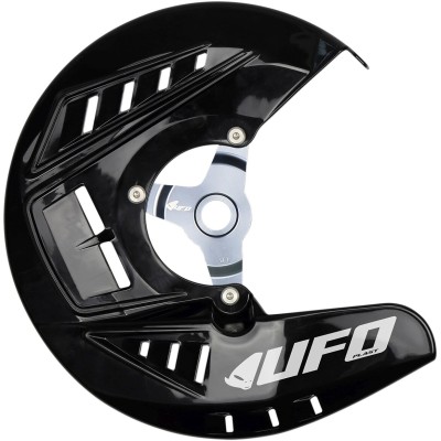 Capac față pentru disc HONDA CRF250/450R negru UFO PLAST DC01001@001 Capac față pentru disc HONDA CRF250/450R negru UFO PLAST DC01001@001