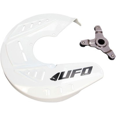 Capac față disc KAWASAKI KXF250/450 alb UFO PLAST DC01002@041 Capac față disc KAWASAKI KXF250/450 alb UFO PLAST DC01002@041