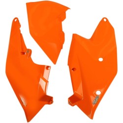 Panouri laterale cu capac pentru cutia de aer KTM SX/SX-F/EXC portocaliu UFO PLAST KT04062#127 Panouri laterale cu capac pentru cutia de aer KTM SX/SX-F/EXC portocaliu UFO PLAST KT04062#127