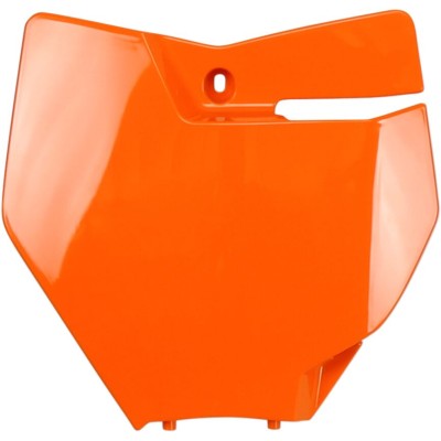 Placă frontală cu număr KTM SX/SX-F portocalie UFO PLAST KT04063#127