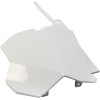 Placă frontală cu număr KAWASAKI KXF250/450 albă UFO PLAST KA04738#047