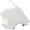 Placă frontală cu număr KAWASAKI KXF250/450 albă UFO PLAST KA04738#047 thumb