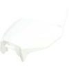 Placă frontală cu număr HONDA CRF450R/RX albă UFO PLAST HO04686#041