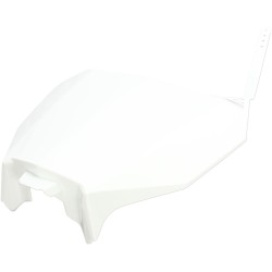 Placă frontală cu număr HONDA CRF450R/RX albă UFO PLAST HO04686#041 Placă frontală cu număr HONDA CRF450R/RX albă UFO PLAST HO04686#041
