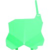 Placă frontală KAWASAKI KXF250/450 fluo verde UFO PLAST KA04738#AFLU