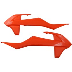 Capace radiator KTM portocalii UFO PLAST KT04085#127 Capace radiator KTM portocalii UFO PLAST KT04085#127