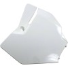 Placă frontală cu număr KTM albă UFO PLAST KT04087#047