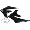Capace radiator YAMAHA negre UFO PLAST YA04858#001
