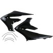 Capace radiator YAMAHA negre UFO PLAST YA04858#001 thumb