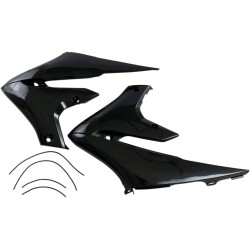 Capace radiator YAMAHA negre UFO PLAST YA04858#001 Capace radiator YAMAHA negre UFO PLAST YA04858#001