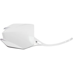 Placă frontală YAMAHA albă UFO PLAST YA04860#046 Placă frontală YAMAHA albă UFO PLAST YA04860#046