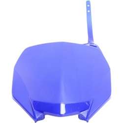 Placă frontală cu număr YAMAHA albastră UFO PLAST YA04860#089 Placă frontală cu număr YAMAHA albastră UFO PLAST YA04860#089