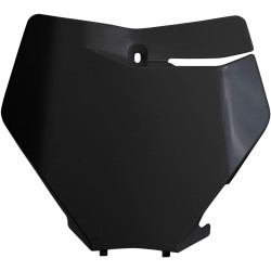 Placă frontală pentru număr black UFO PLAST KT04094#001