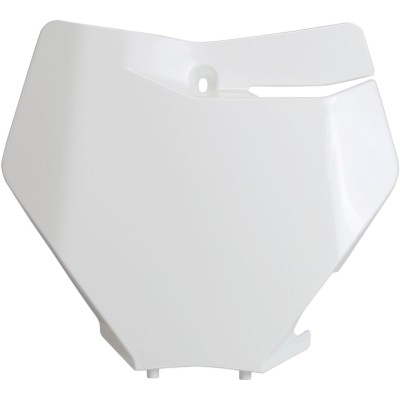 Placă frontală cu număr white UFO PLAST KT04094#047