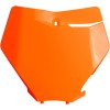 Placă frontală cu număr portocalie UFO PLAST KT04094#127