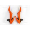 Capace radiator KTM85 18- portocaliu/negru UFO PLAST KT04085#999X